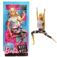 Barbie Sonsuz Hareket Bebekleri - Sarı Saçlı 
