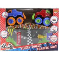Furkan Toys Zıpır Arabalar Eğitici Trafik Halısı 