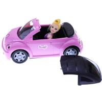 King Toys Bebekli Üstü Açık Sevimli Arabam