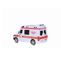 Pilli Sesli Işıklı Ambulans Araba Ambulans Acil Kurtarma