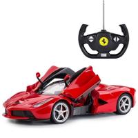 Uzaktan Kumandalı Rastar R/C 1/14  USB Şarjlı Ferrari LaFerrari Araba - Kırmızı