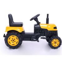 Römorklu Pedallı Sarı Traktör (Büyük Boy 2'li Set)