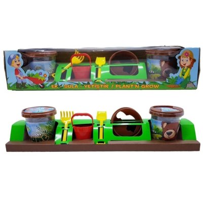 Cese Toys 2 Li Mini Çiftlik Tarım Seti ( Ek - Sula - Yetiştir )